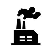 factory building icon vector design template