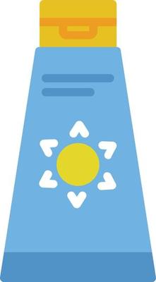 Suncream Flat Icon