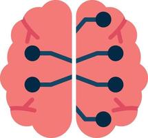 Brain Flat Icon vector