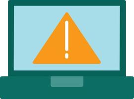 Warning Flat Icon vector