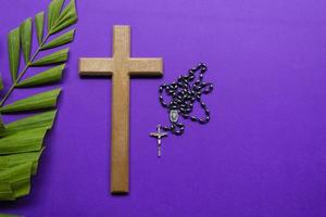 Good Friday, Palm Sunday, Ash Wednesday, Lent Season and Holy Week concept.