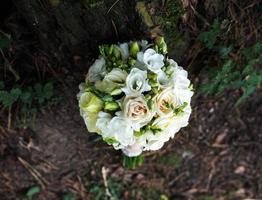 Beautiful bridal bouquet photo