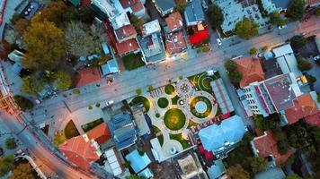 fotografía aérea de la ciudad foto