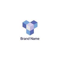 T Abstract Logo Design vector