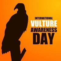 International Vulture Awareness Day vector