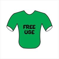 Free T-Shirt Simple Design vector