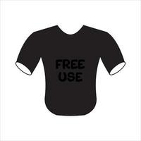 Free T-Shirt Simple Design vector