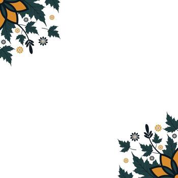 plantilla de patrón de otoño vector