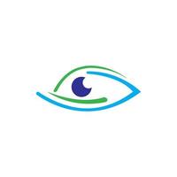 Vectores de eye care logo