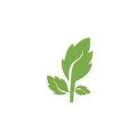 green leaf ecology nature element vector