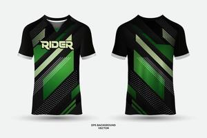 Rider t shirt sport design vector. Abstract soccer jerseys design vector. vector