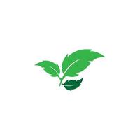 green leaf ecology nature element vector