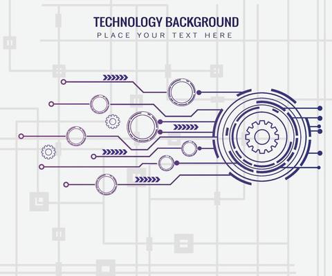 technology background with various elements structural