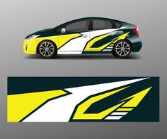 vector de calcomanía de coche, diseños gráficos abstractos de carreras para envoltura de vinilo de pegatinas de vehículos