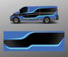 Diseños de calcomanías para automóviles. vector de plantilla de diseños de envoltura.