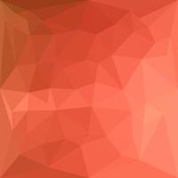 Light Salmon Abstract Low Polygon Background vector