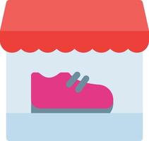 Ilustración de vector de zapatos en un fondo. Símbolos de calidad premium. Iconos vectoriales para concepto y diseño gráfico.