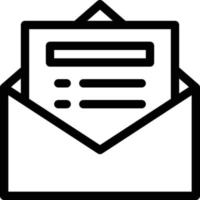 envelope vector illustration on a background.Premium quality symbols.vector icons for concept and graphic design.