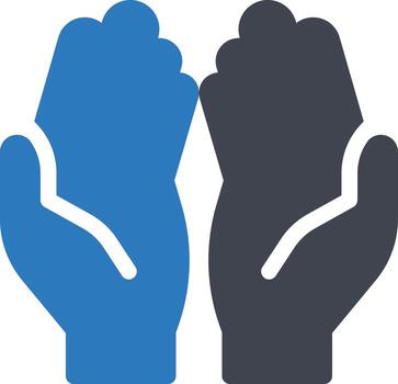 orar ilustración vectorial sobre un fondo. símbolos de calidad premium. iconos vectoriales para concepto y diseño gráfico. vector