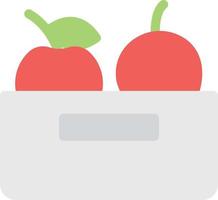 ilustración de vector de fruta en un fondo. símbolos de calidad premium. iconos vectoriales para concepto y diseño gráfico.