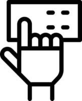 touch vector illustration on a background.Premium quality symbols.vector icons for concept and graphic design.