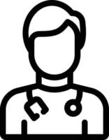 doctor vector illustration on a background.Premium quality symbols.vector icons for concept and graphic design.
