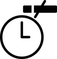 ilustración de vector de tiempo en un fondo. símbolos de calidad premium. iconos vectoriales para concepto y diseño gráfico.