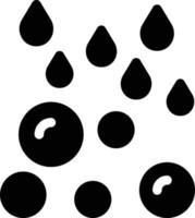 ilustración de vector de lluvia en un fondo. símbolos de calidad premium. iconos vectoriales para concepto y diseño gráfico.