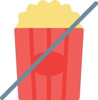 popcorn vector illustration on a background.Premium quality symbols.vector icons for concept and graphic design.