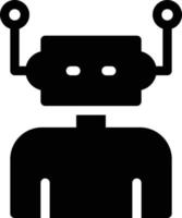 robot vector illustration on a background.Premium quality symbols.vector icons for concept and graphic design.