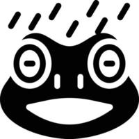 frog vector illustration on a background.Premium quality symbols.vector icons for concept and graphic design.