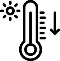 temperature vector illustration on a background.Premium quality symbols.vector icons for concept and graphic design.