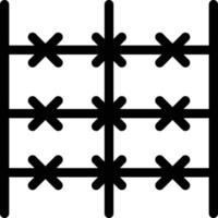 barbed vector illustration on a background.Premium quality symbols.vector icons for concept and graphic design.