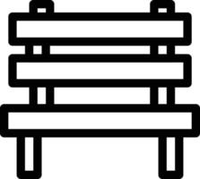 bench vector illustration on a background.Premium quality symbols.vector icons for concept and graphic design.