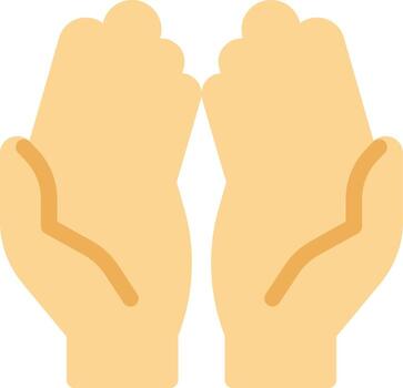 orar ilustración vectorial sobre un fondo. símbolos de calidad premium. iconos vectoriales para concepto y diseño gráfico. vector