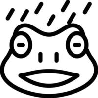 frog vector illustration on a background.Premium quality symbols.vector icons for concept and graphic design.