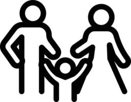 family vector illustration on a background.Premium quality symbols.vector icons for concept and graphic design.