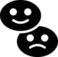 Happy sad vector illustration on a background.Premium quality symbols.vector icons for concept and graphic design.