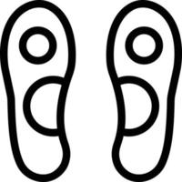 insole vector illustration on a background.Premium quality symbols.vector icons for concept and graphic design.
