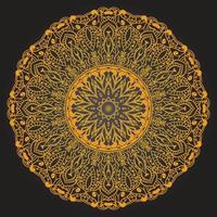 Luxury ornamental mandala design background template vector