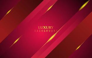 luxury abstract red and gold background vector