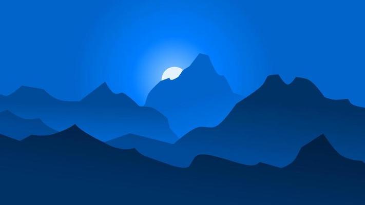 Blue Ridge Mountains Vector Art, Icons, and Graphics for Free Download