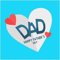 WORLD FATHER'S DAY vector