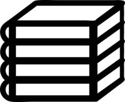 stack of books icon vector