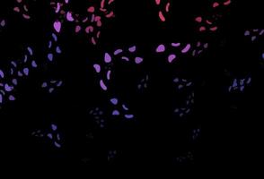 Dark Blue, Red vector backdrop with abstract shapes.