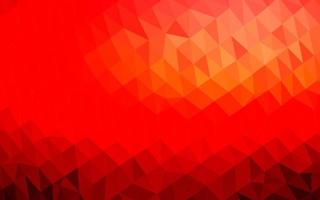 Light Red vector polygonal pattern.