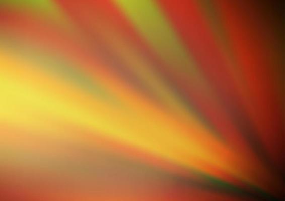 Dark Yellow, Orange vector bokeh template.