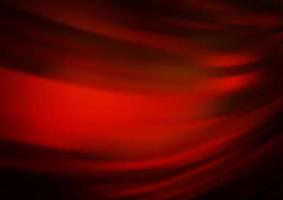 Dark Red, Yellow vector blurred shine abstract pattern.