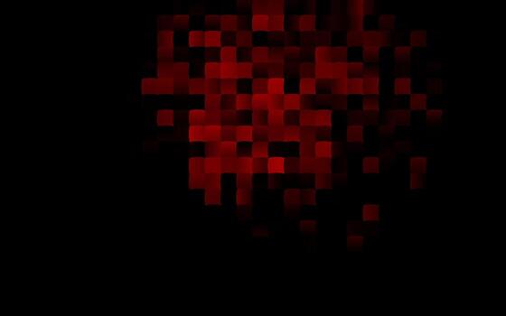 Dark Red vector layout with lines, rectangles.