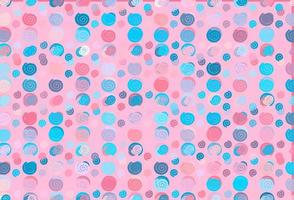 Light Blue, Red vector pattern with liquid shapes.